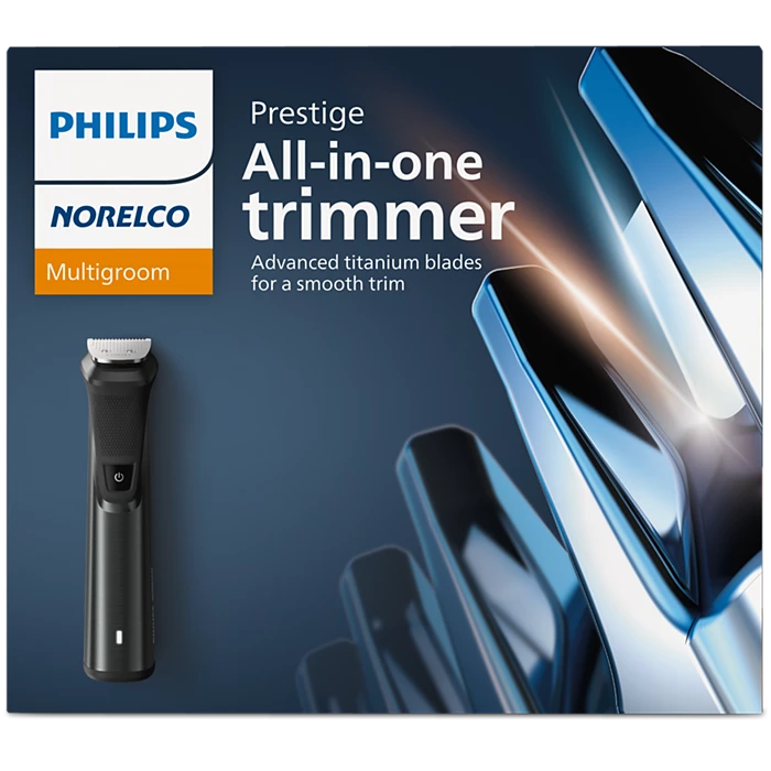 Philips Norelco Multigroom Prestige All-in-One Trimmer with Titanium Blades