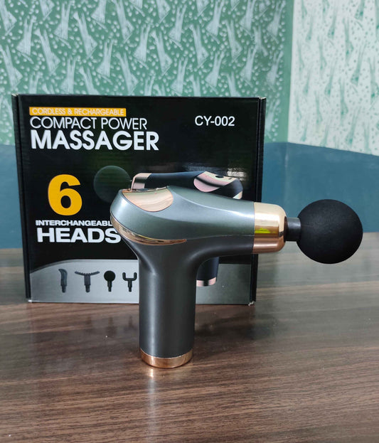 Compact power massager