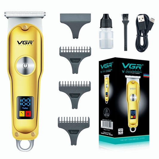 VGR V-290 Mini Hair Cutting Machine Cordless Electric Hair Clipper Professional Bald Haircut Machine Barber Hair Trimmer for Men