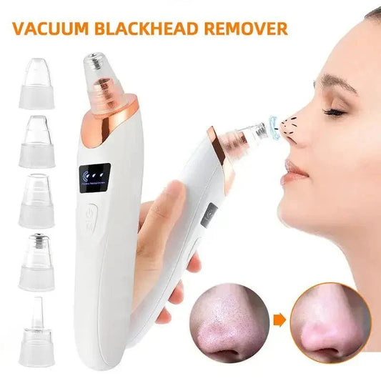 5 in 1 Rechargeable Vacuum Blackhead Remover - Buy Online Pakistan | Galaxiee.com