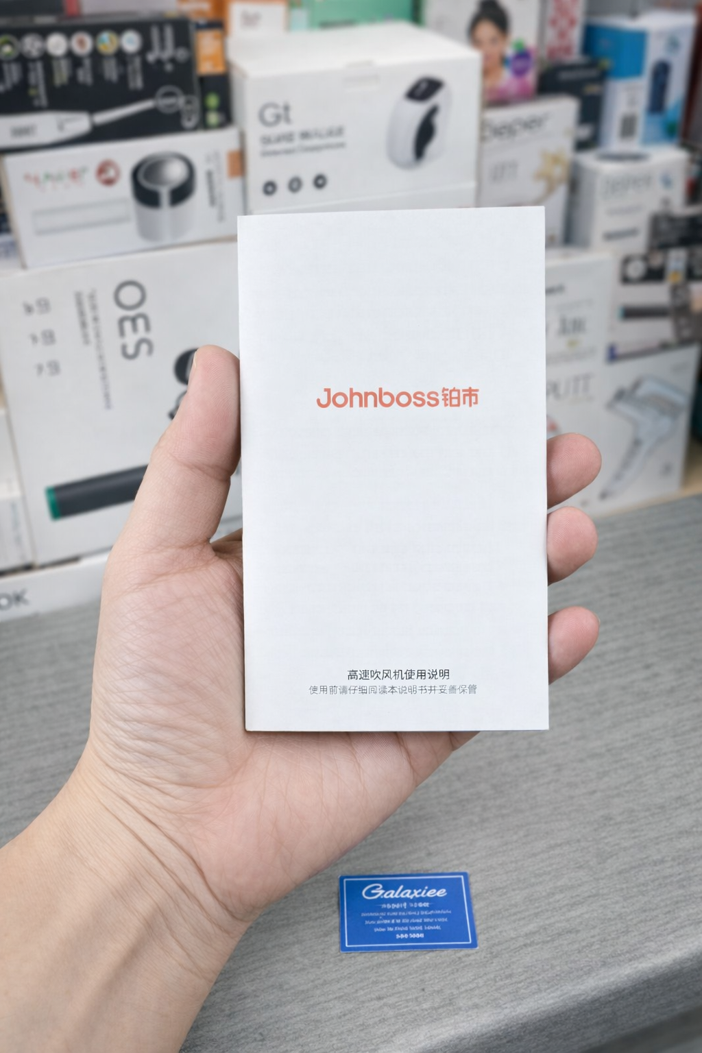 JOHN BOSS England Professional Hair Dryer – Salon Style Fast Drying & Everyday Us