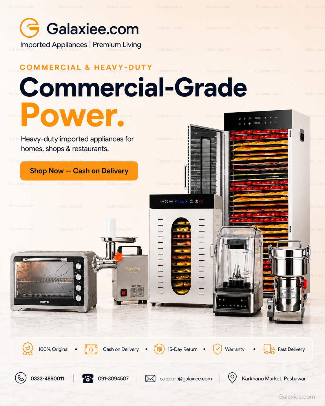 Galaxiee imported appliances Pakistan