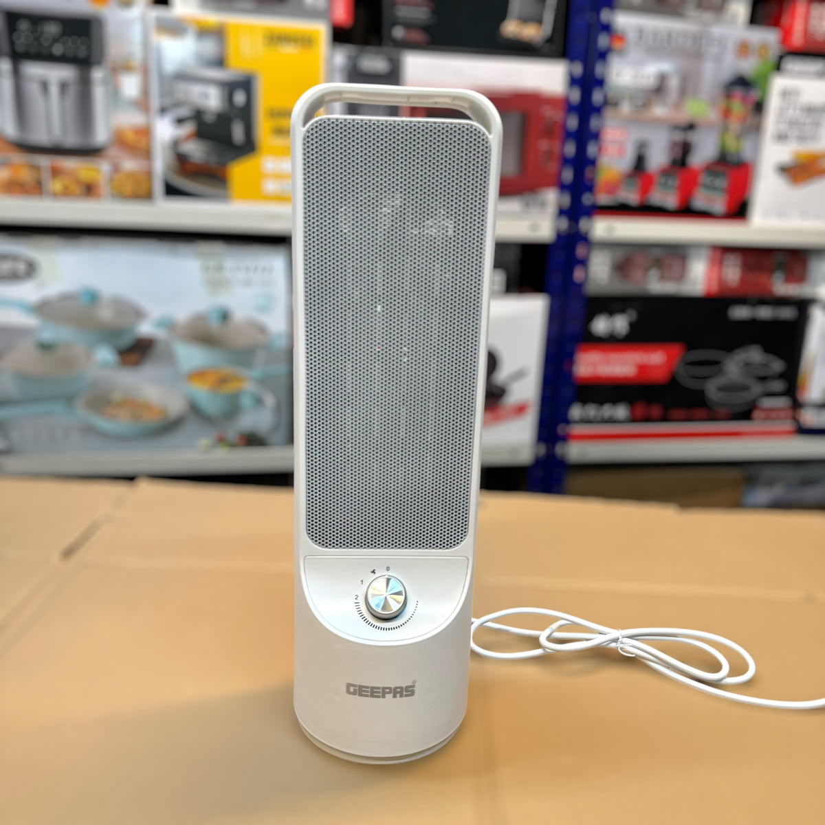 Geepas PTC Fan Heater GRH28569P – 2000W Ceramic Room Heater