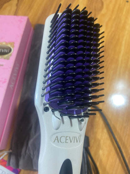 ACEVIVI Hair Straightener Brush Lot Imported
