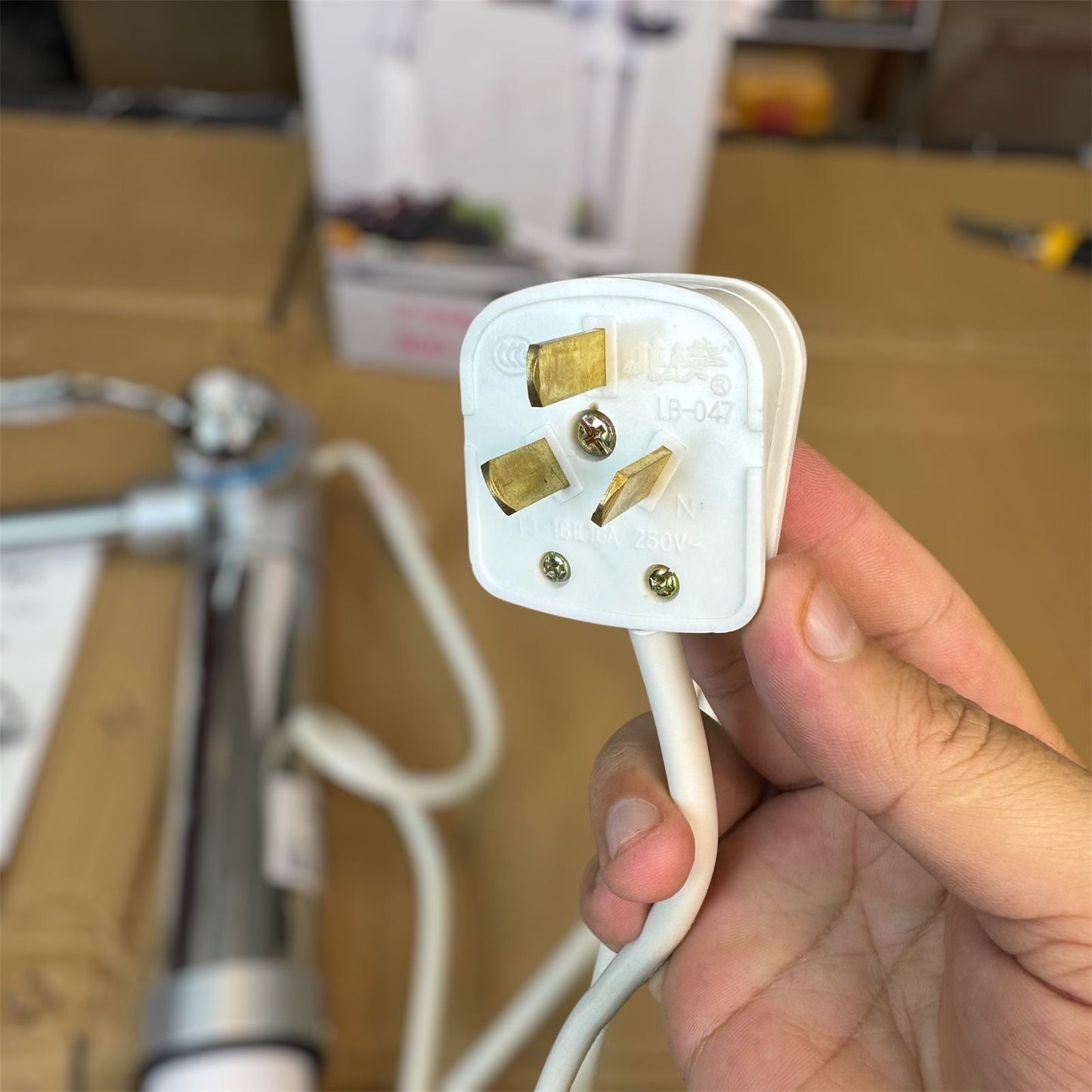 Geepas Stainless Steel Instant Electric Water Heating Faucet | Fast Hot Water Tap (GWF61225P)