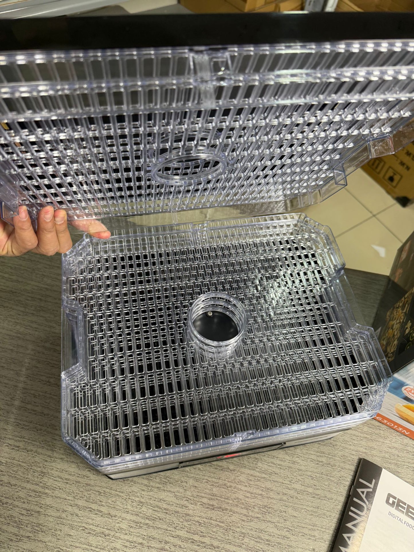 Geepas Digital Food Dehydrator – 5-Layer Electric Fruit Dryer | Meat, Vegetable & Herb Preserver