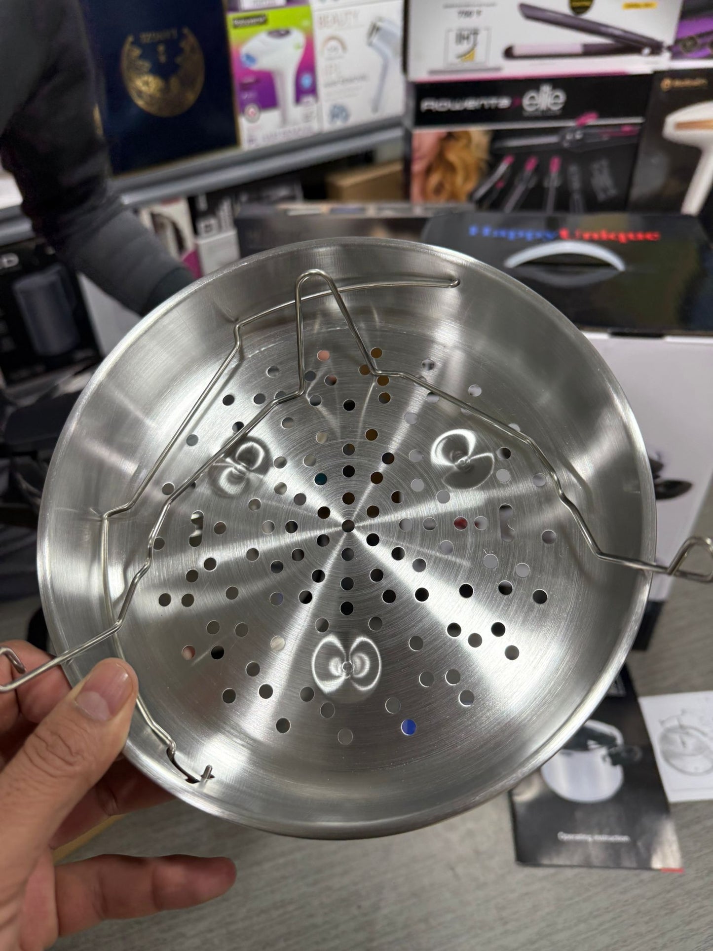 Happy Unique Premium Stainless Steel Pressure Cooker Set – 5L & 7L with Steamer (Induction Compatible)