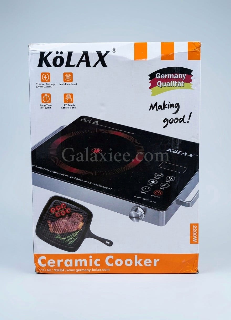 KÖLAX 92604 Ceramic Cooker 2200W Touch | Galaxiee