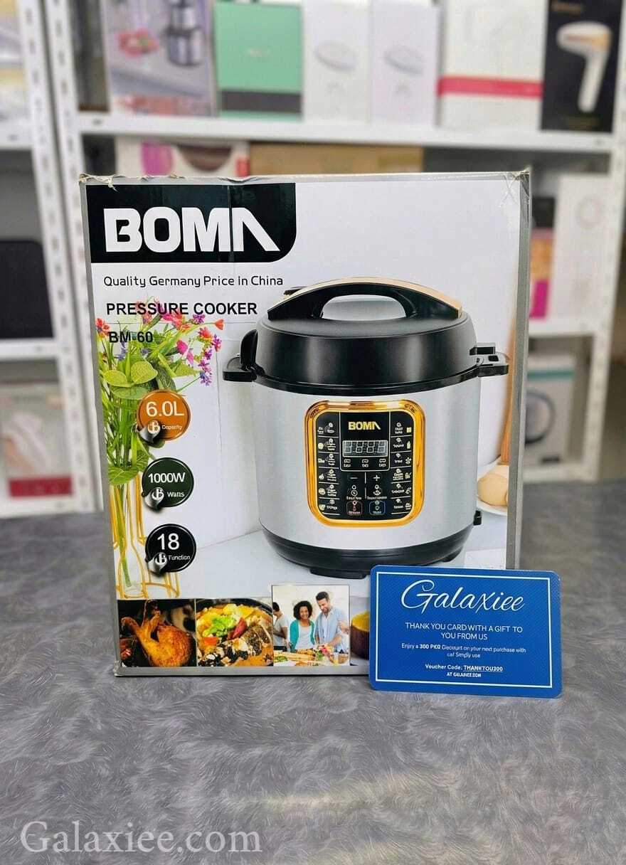 BOMA BM-60 Electric Pressure Cooker 6L 1000W Galaxiee