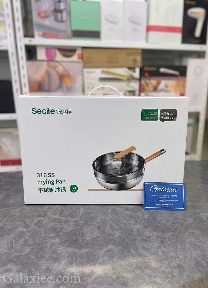 Secite XST-3003 316 Stainless Steel Fry Pan Set Galaxiee