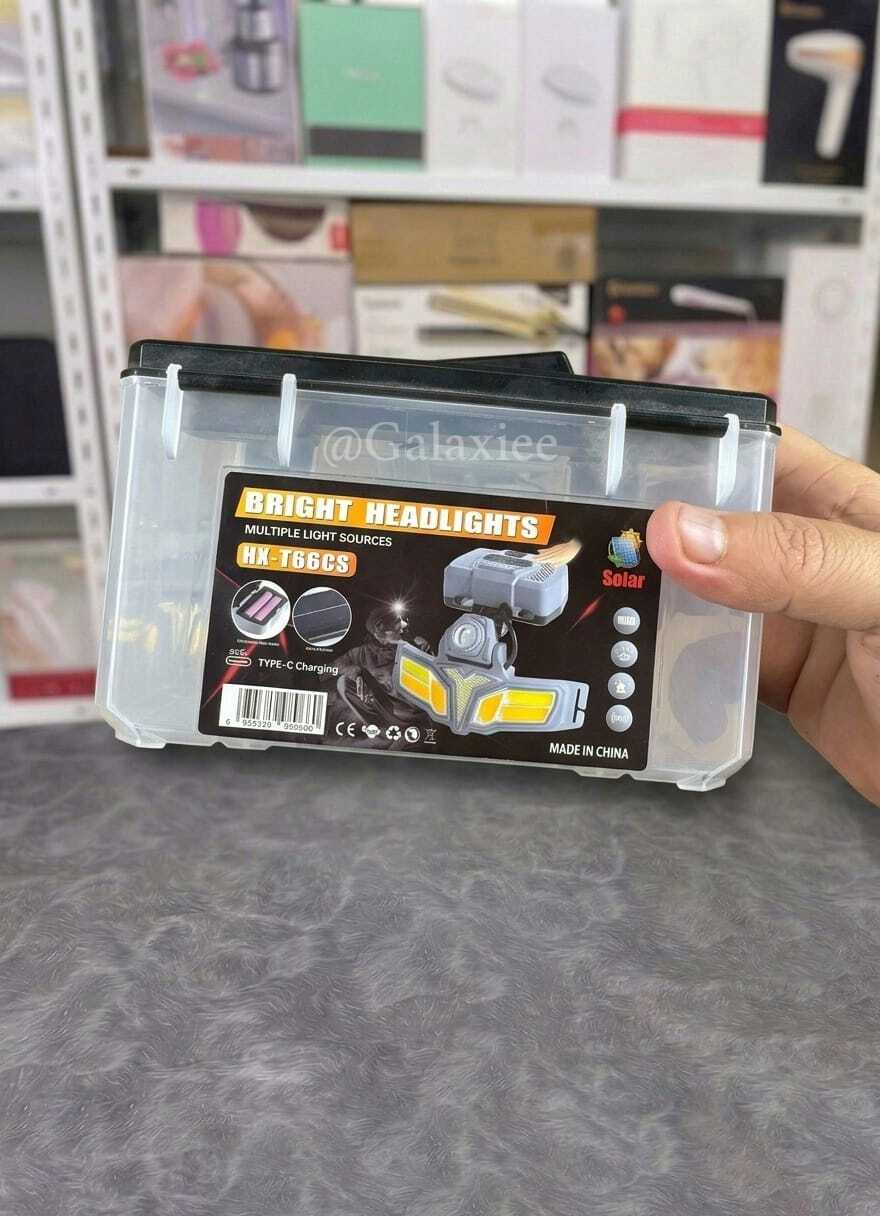 Imported Rechargeable Head Torch Gesture Control Galaxiee
