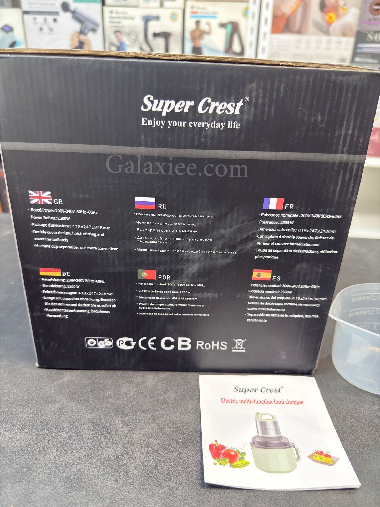 Super Crest SCT-2038 Food Chopper Stand Mixer Galaxiee