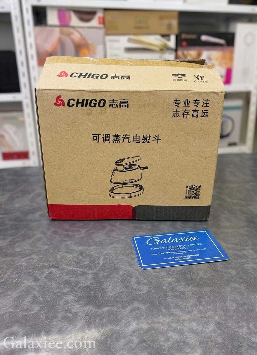 CHIGO Hand Held Steam Iron Portable Garment Steamer Galaxiee
