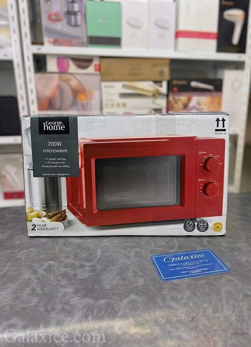 UK Lot George Home 700W Microwave Oven Galaxiee
