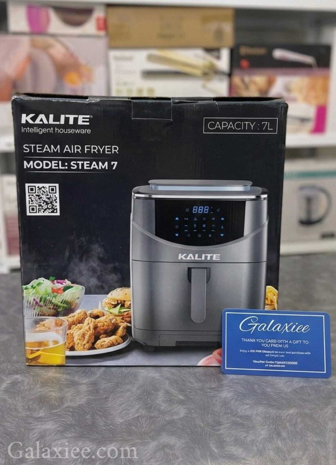Lot Imported KALITE STEAM 7 Air Fryer 7L Galaxiee