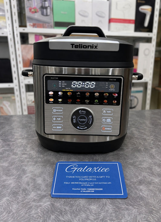 Telionix TPC3675 6L Digital Pressure Cooker Galaxiee