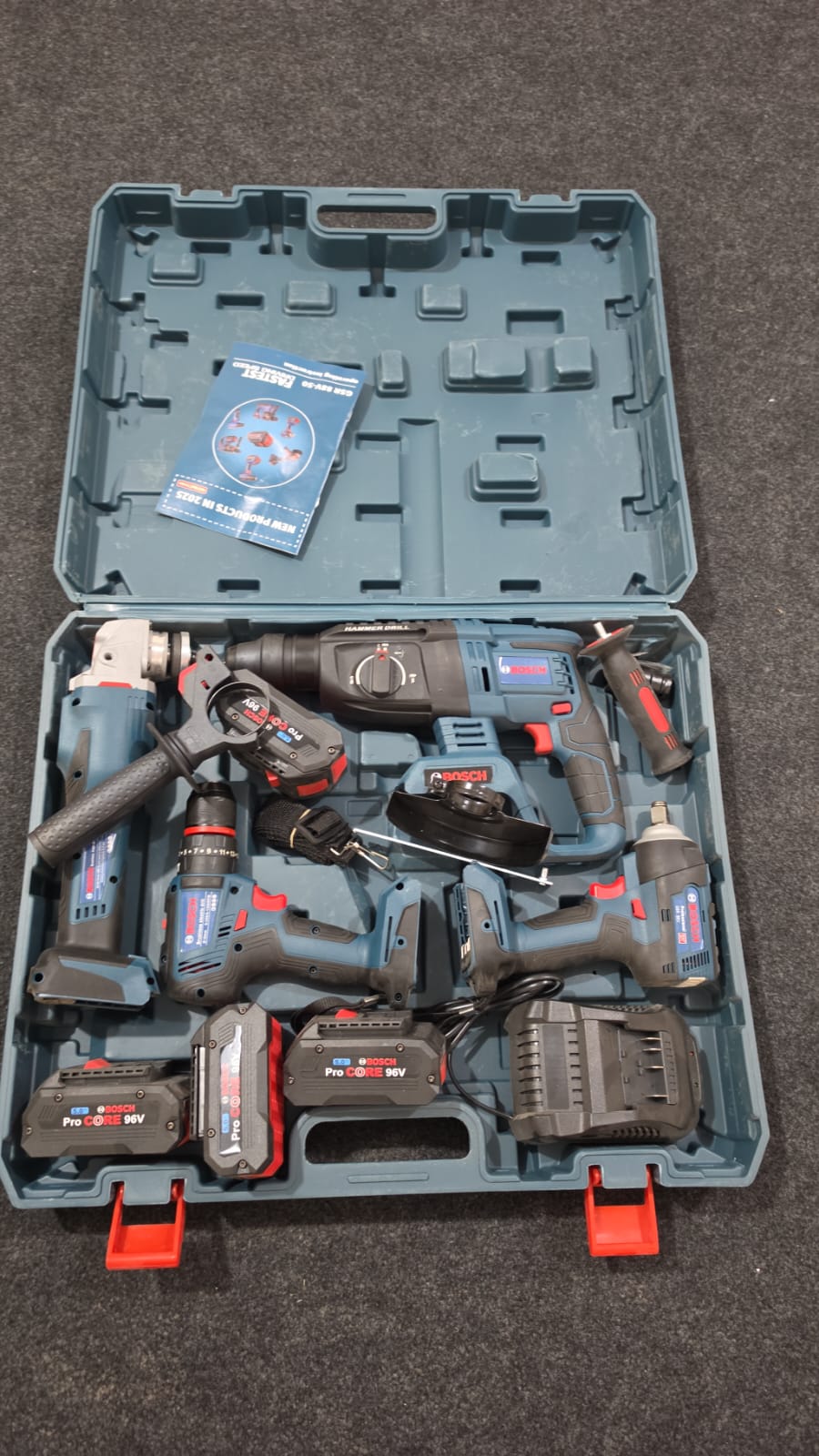Bosch GSR 88V-50 Brushless 4-Piece Power Tool Kit Galaxiee