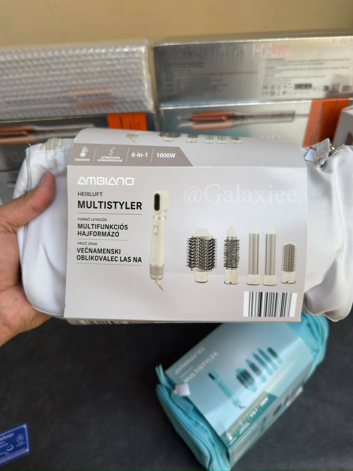 AMBIANO 6-in-1 1000W Hot Air Hair Styler – Galaxiee