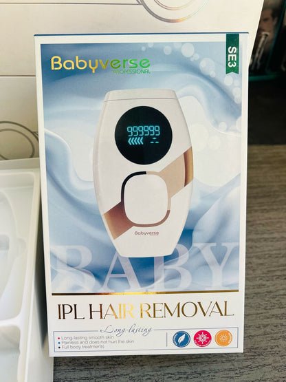 BabyVerse Professional IPL Laser Permanent Hair Removal - Galaxiee.comHair Removal