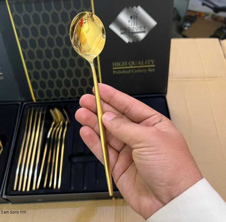 Black Cutlery set - Buy Online Pakistan | Galaxiee.com