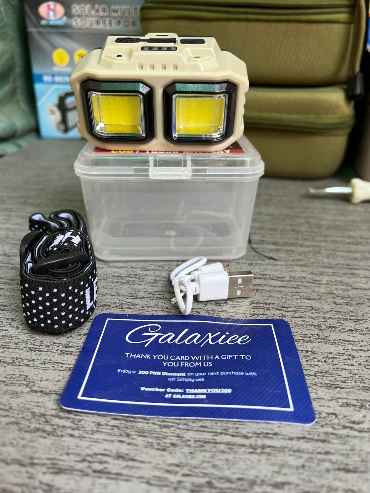 Bright Rechargeable LED Headlight - Buy Online Pakistan | Galaxiee.com