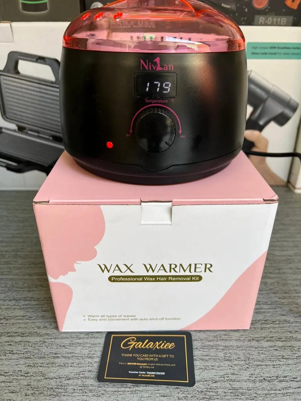 Digital Wax Warmer Belgium Lot - Galaxiee.comHair Removal