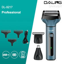 DALING DL-9217 3 In 1 cpmact size Rechargeable Hair Clipper