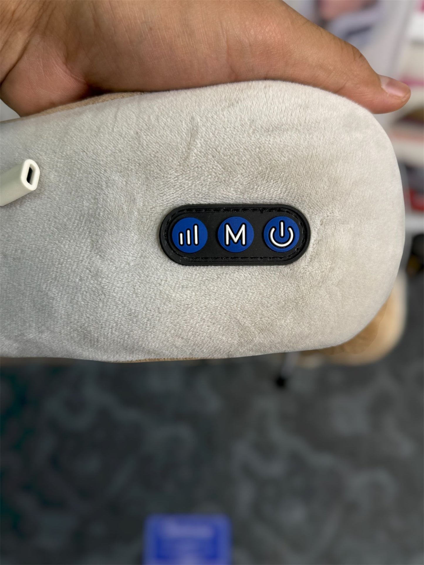 Electric Neck Massage Pillow Rechargeable Shiatsu Massager - Buy Online Pakistan | Galaxiee.com