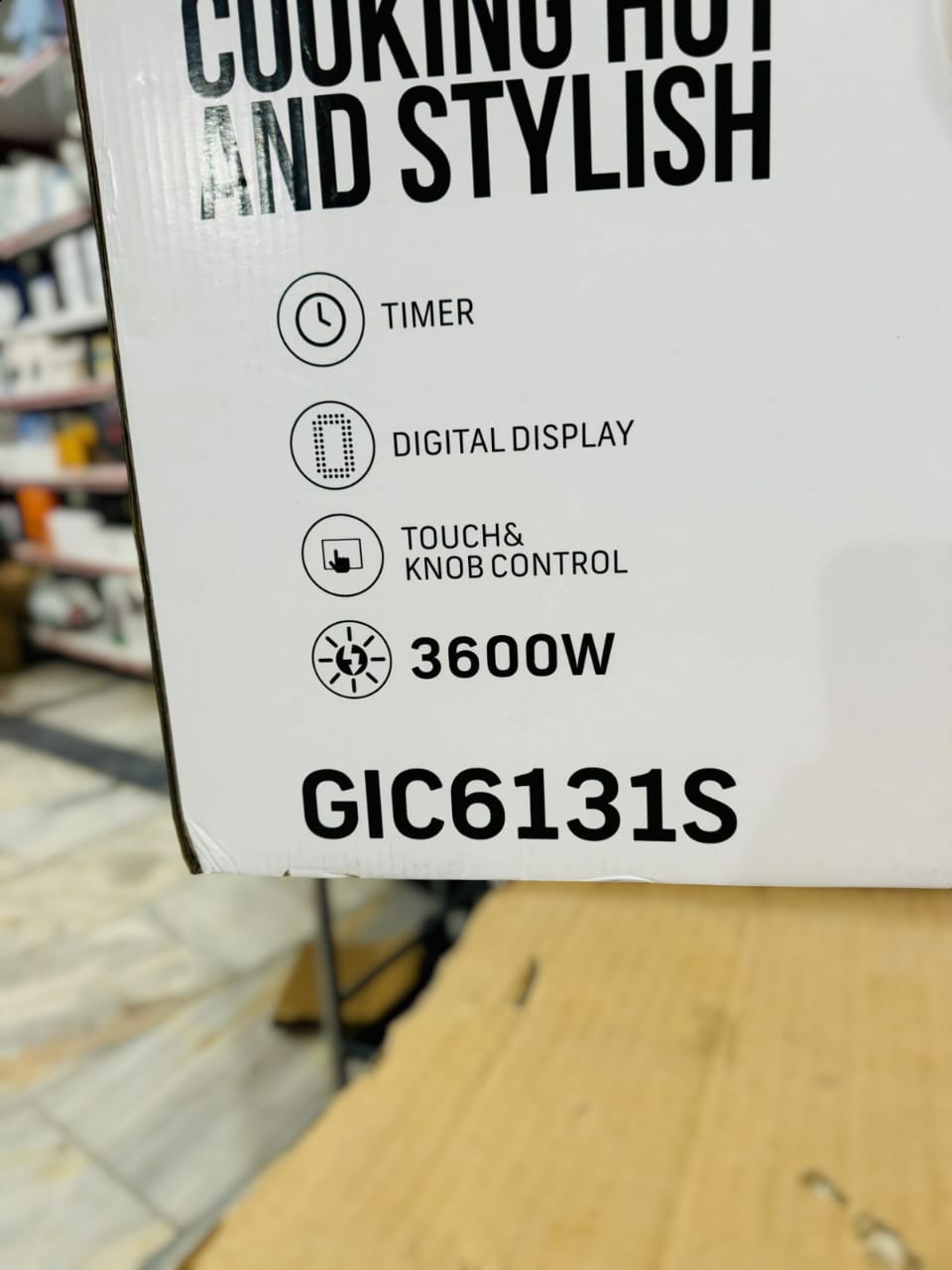 Geepas 3600W Double Digital Hot Plate – GIC6131 | Dual Burner Infrared Stove - Buy Online Pakistan | Galaxiee.com