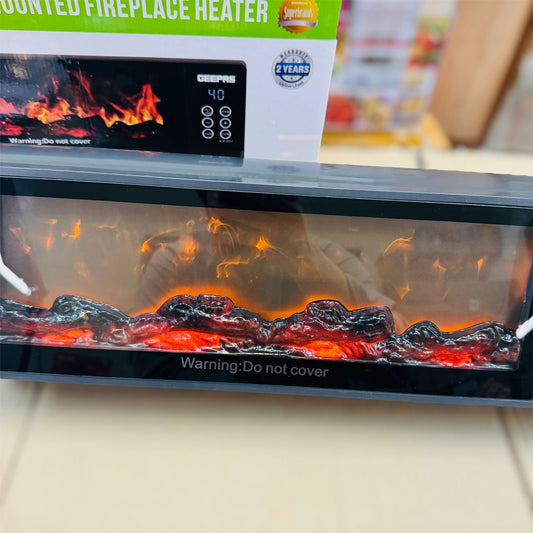 Geepas 3D Flame Wall Heater – GRH28514P - Buy Online Pakistan | Galaxiee.com