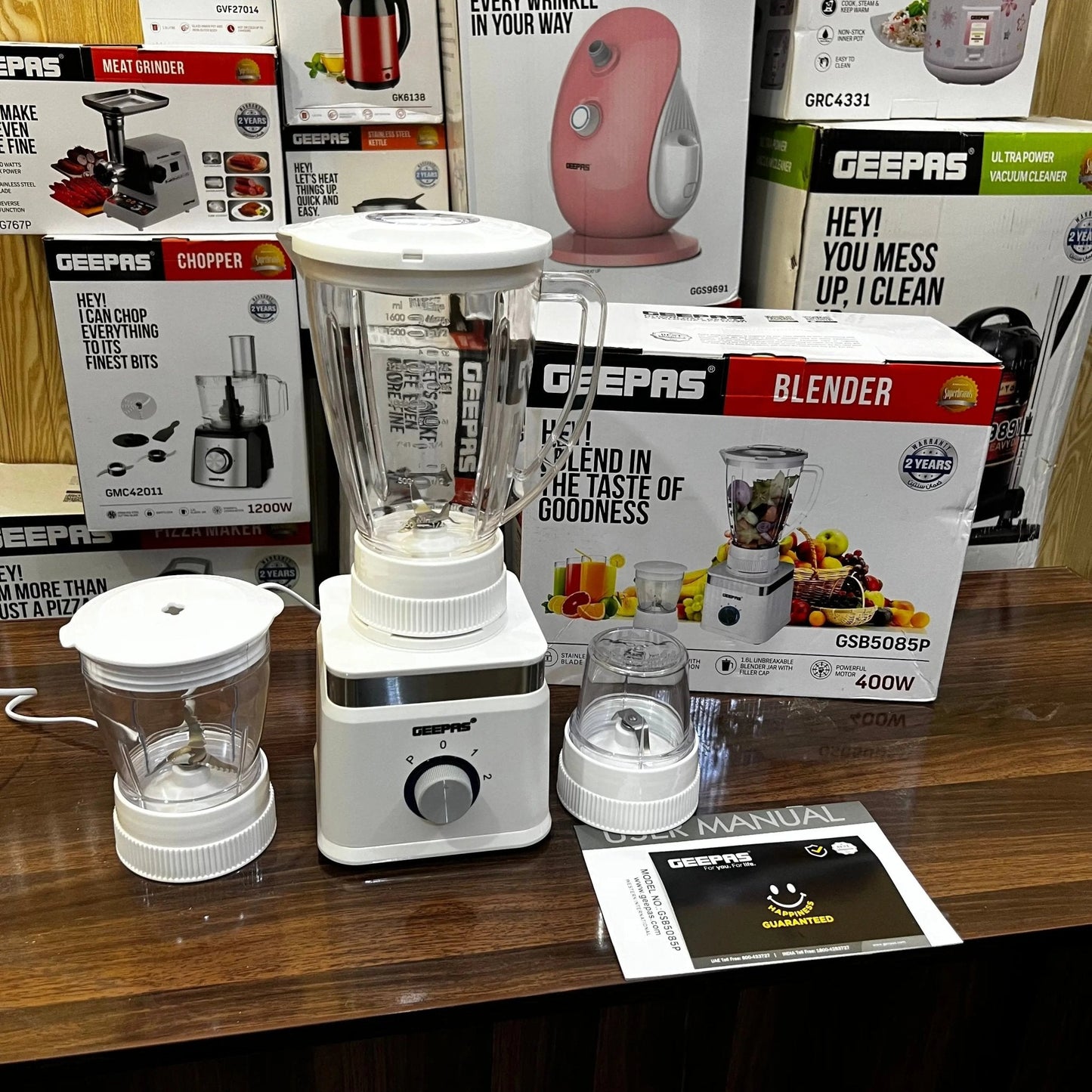 Geepas Blender GSB5085P - Galaxiee.com