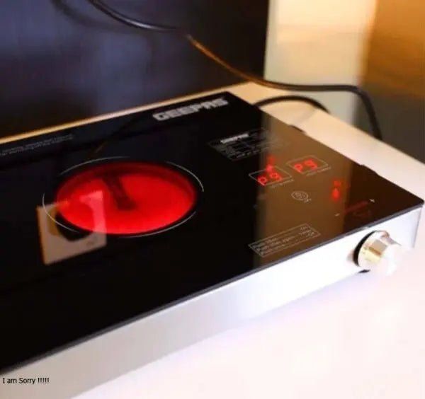 Geepas Double Burner Infrared Cooker GIC6131 - Buy Online Pakistan | Galaxiee.com