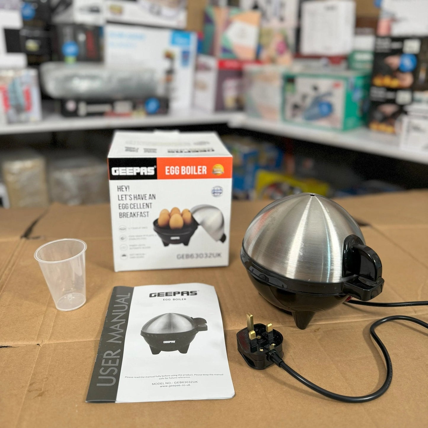 Geepas Egg Boiler GEB63032UK - Galaxiee.com