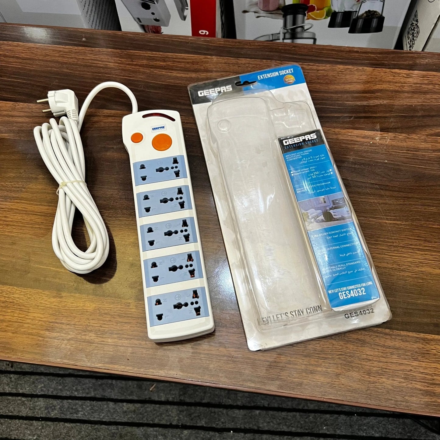 Geepas Extension Socket GES4032 - Galaxiee.com