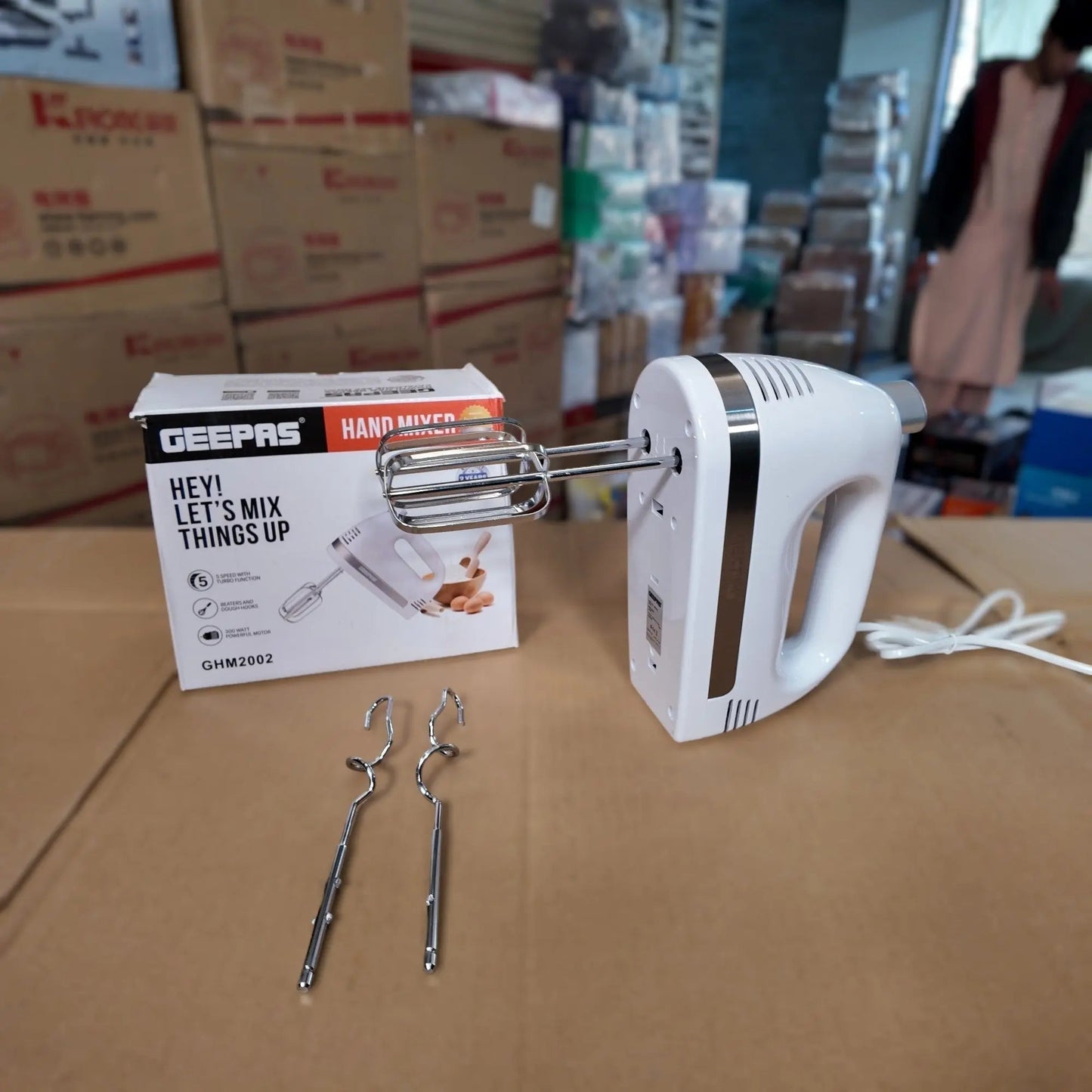 Geepas Hand Mixer GHM2002 - Galaxiee.com