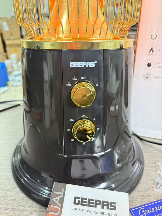 Geepas LuxHeat Carbon Fiber Heater (GRH28597P) - Buy Online Pakistan | Galaxiee.com