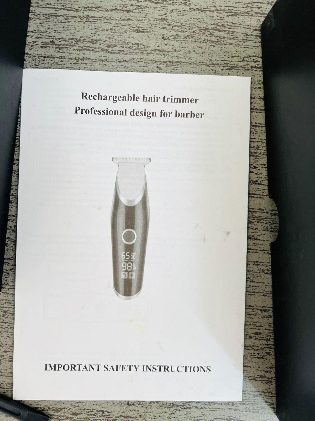 GTS Professional Hair Clipper – Precision Barber Trimmer - Galaxiee.com