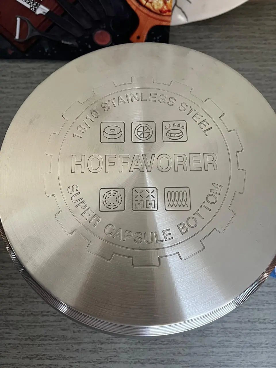 HOFFAVORER 8 PCs Stainless Steel Cookware Set - Galaxiee.comkitchen