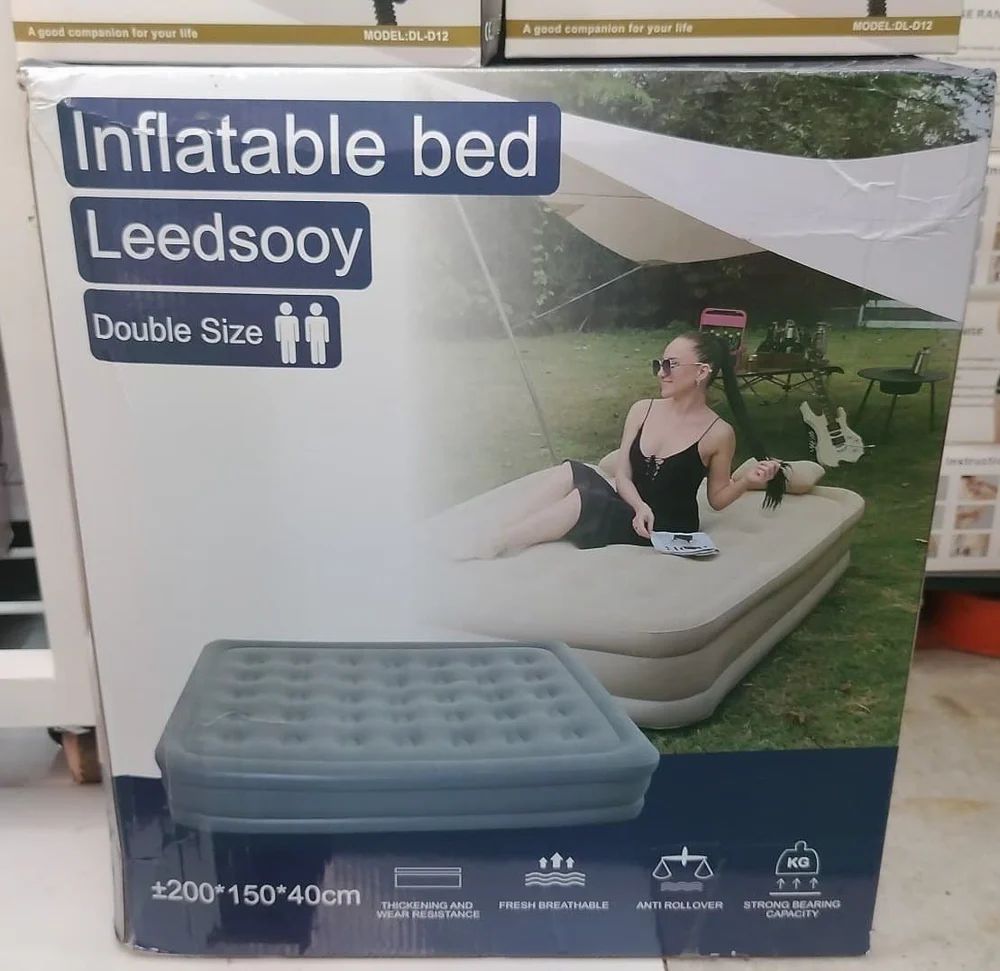 Leedsooy Inflatable Bed — Single & Double Size - Buy Online Pakistan | Galaxiee.com