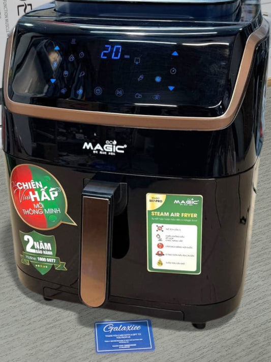 Magic 7L Steamer & Air Fryer – Dual Steam & Air Fry Function, Large Capacity - Buy Online Pakistan | Galaxiee.com