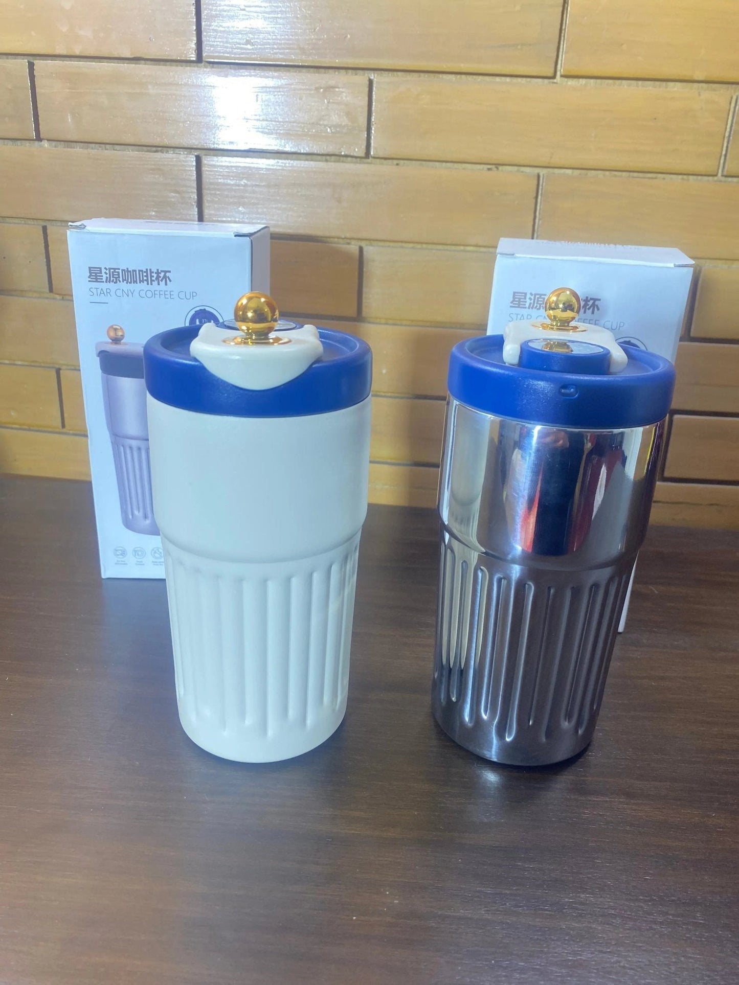 Mat Coffee Mugs With Temperature Display - Galaxiee.com