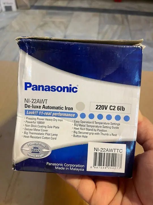 ORIGINAL PANASONIC HEAVY DRY IRON - Galaxiee.com
