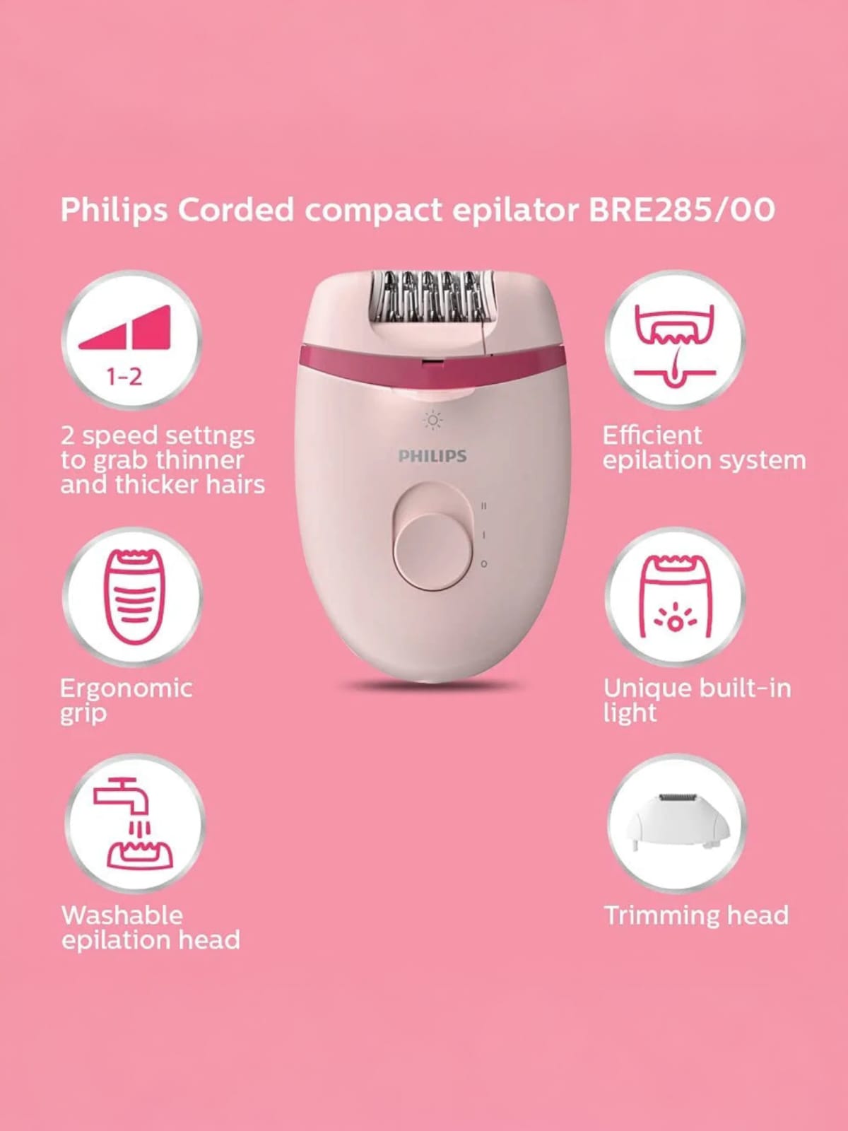 Philips Epilator 4000 – Special Edition Hair Removal Set - Buy Online Pakistan | Galaxiee.com