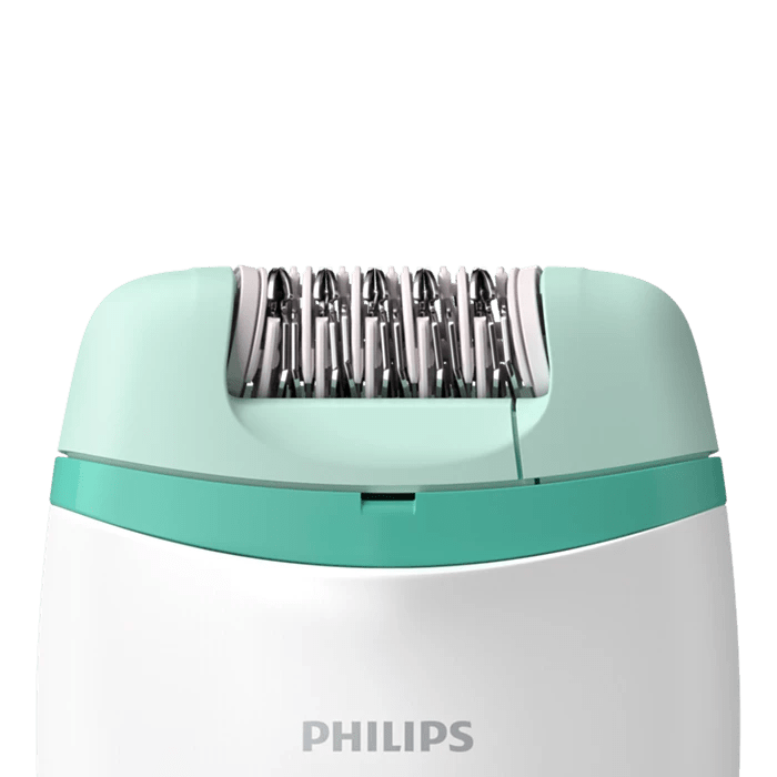 Philips Satinelle Essential Corded Compact Epilator (BRE224/00) - Galaxiee.com