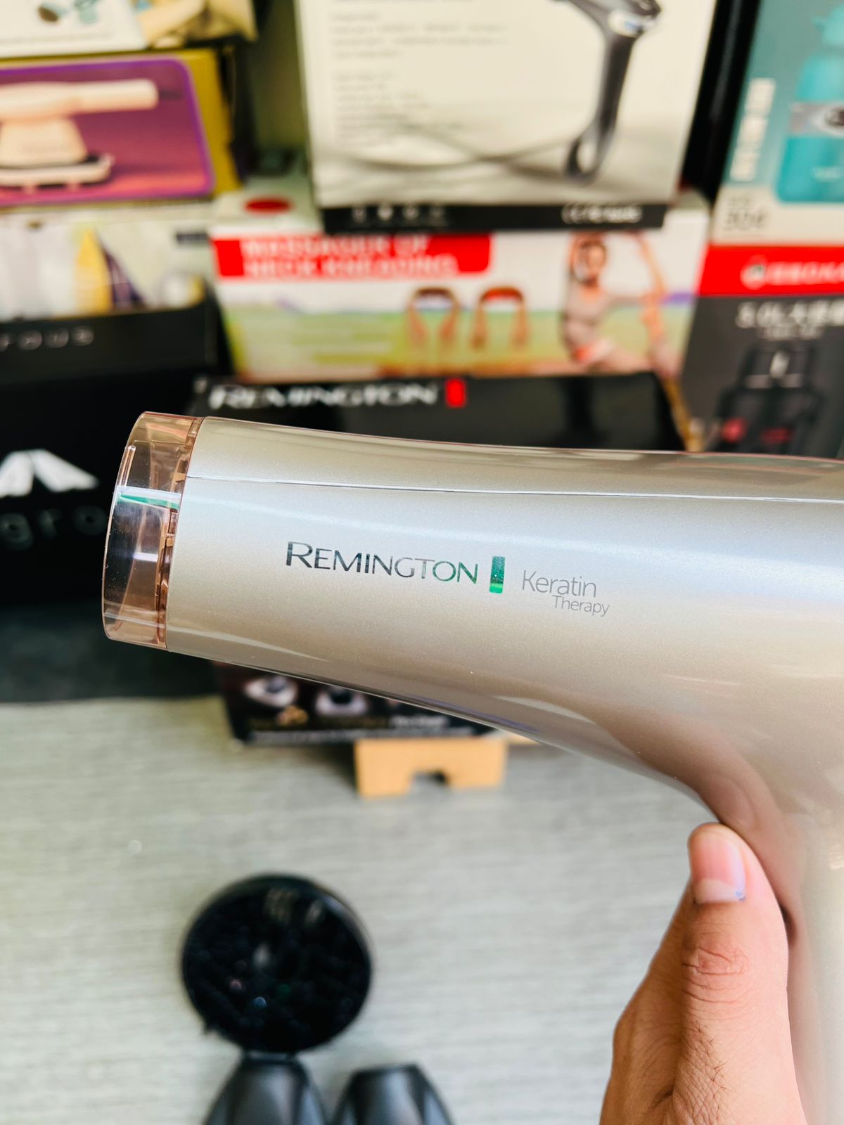 REMINGTON D8002 HAIR DRYER KERATIN PRO - Galaxiee.comIonic Hair Dryer