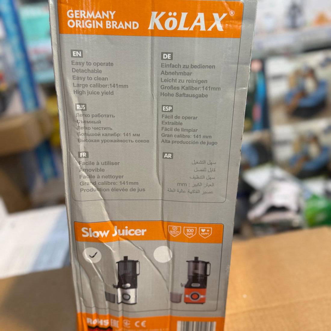 KoLAX Germany Cold Press Slow Juicer – Model Nr. 79321