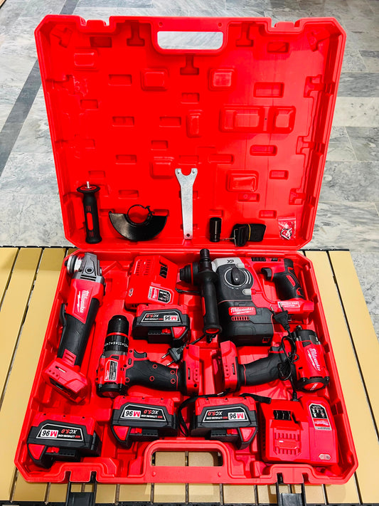 Milwaukee M96 4-in-1 Brushless Power Tool Combo Kit