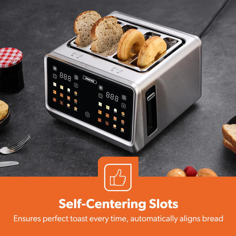 Geepas Digital 4 Slice Toaster GBT36569UK