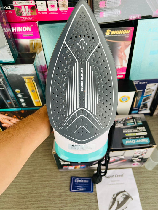 Supercrest Steam Iron Lot Imported - Buy Online Pakistan | Galaxiee.com