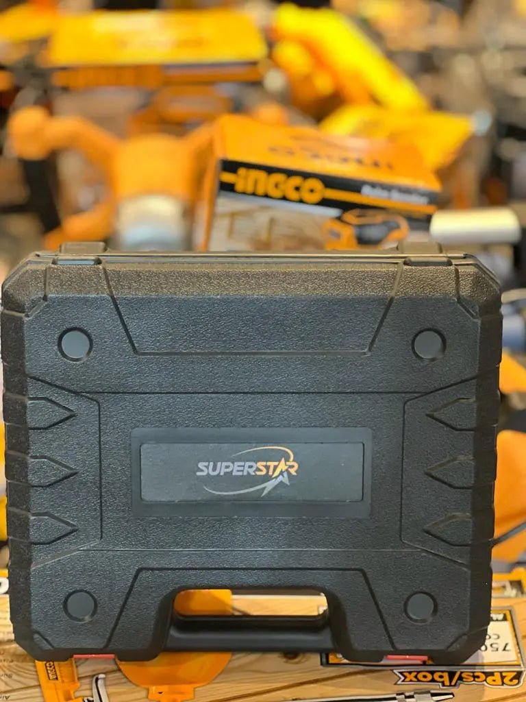 Superstar 24V Cordless Drill Machine Set - Galaxiee.com